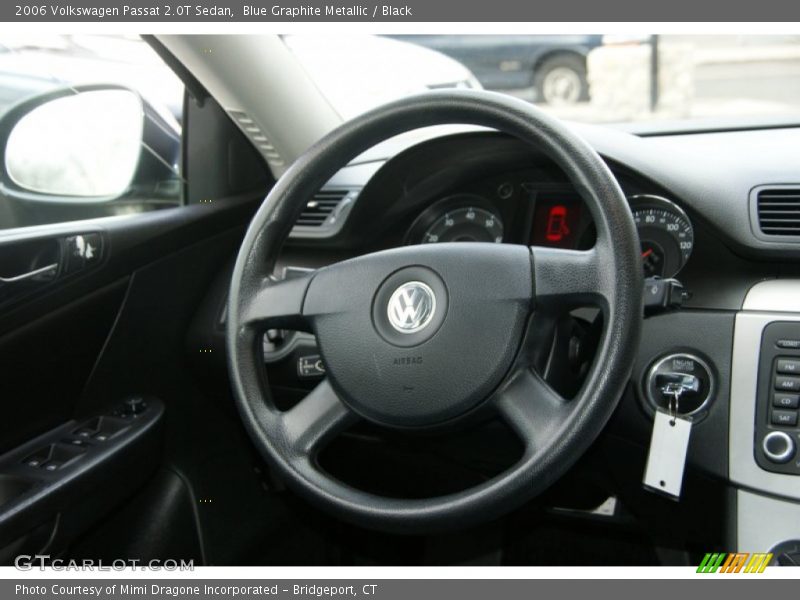 Blue Graphite Metallic / Black 2006 Volkswagen Passat 2.0T Sedan