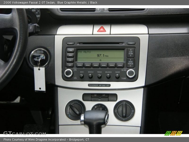Blue Graphite Metallic / Black 2006 Volkswagen Passat 2.0T Sedan