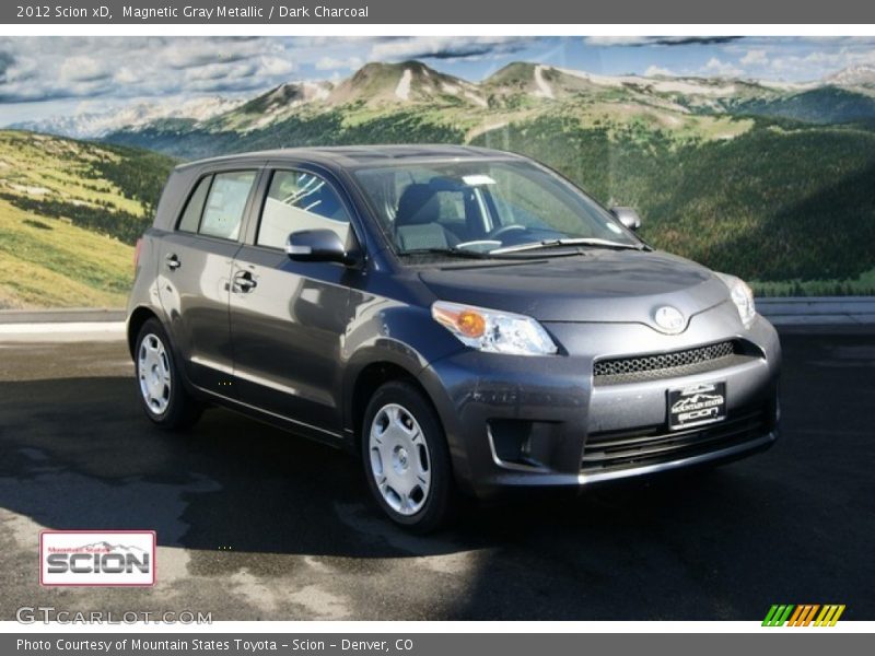 Magnetic Gray Metallic / Dark Charcoal 2012 Scion xD