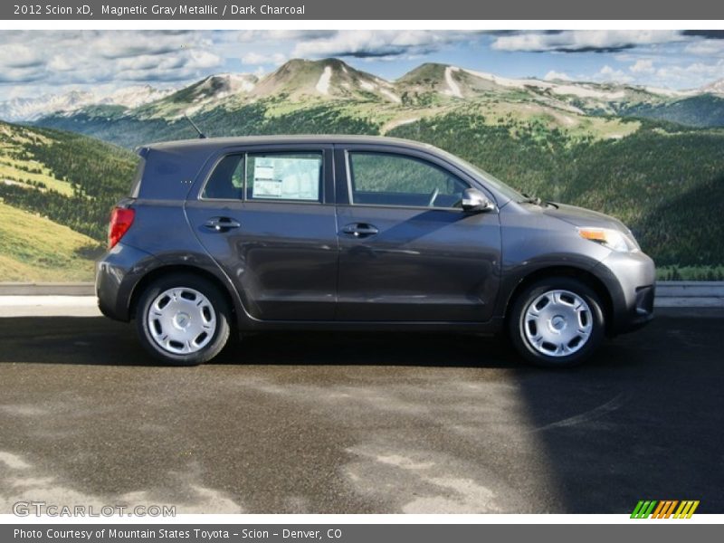 Magnetic Gray Metallic / Dark Charcoal 2012 Scion xD