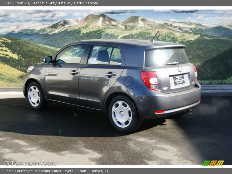Magnetic Gray Metallic / Dark Charcoal 2012 Scion xD