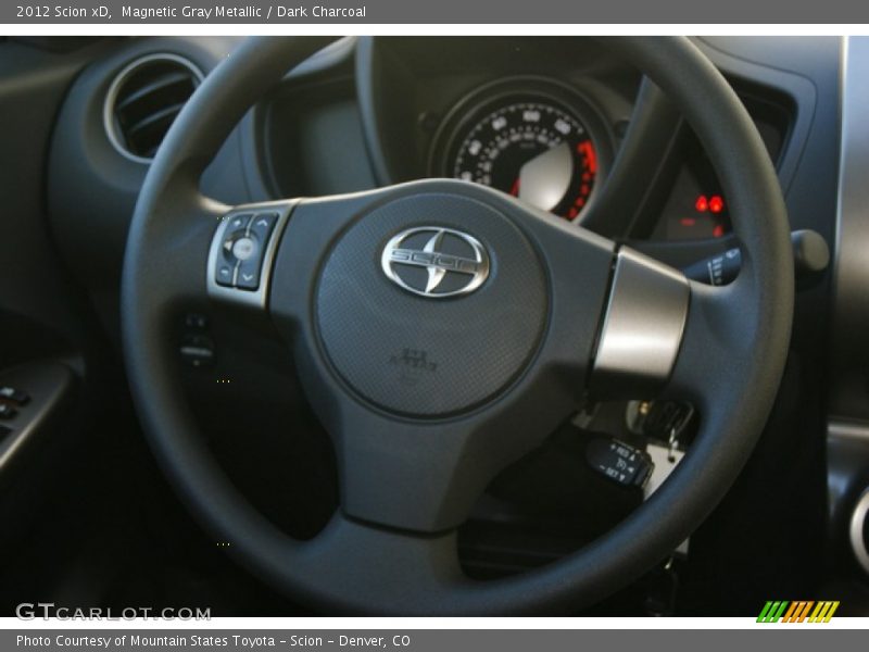 Magnetic Gray Metallic / Dark Charcoal 2012 Scion xD