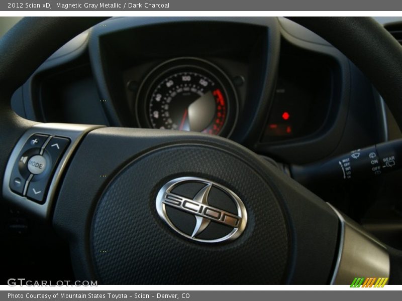 Magnetic Gray Metallic / Dark Charcoal 2012 Scion xD