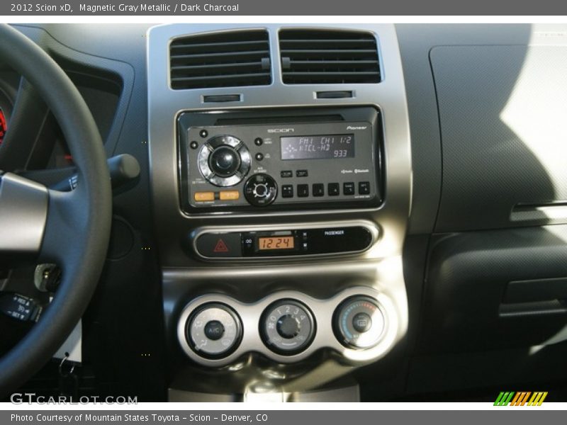 Magnetic Gray Metallic / Dark Charcoal 2012 Scion xD
