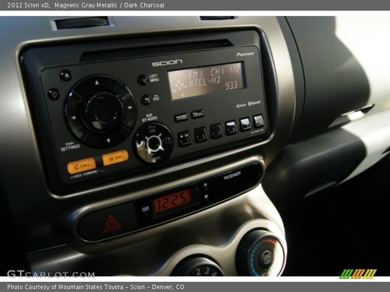 Magnetic Gray Metallic / Dark Charcoal 2012 Scion xD