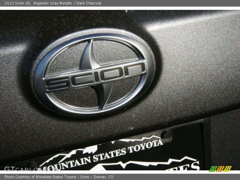 Magnetic Gray Metallic / Dark Charcoal 2012 Scion xD