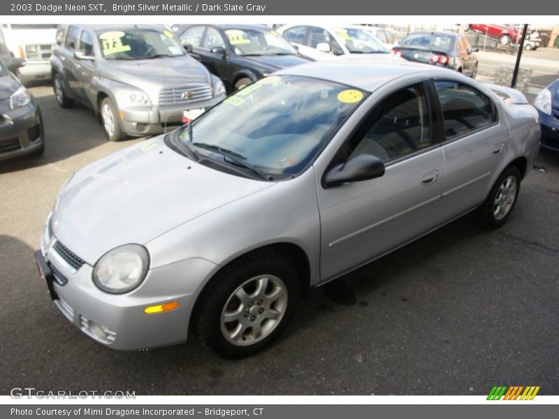 Bright Silver Metallic / Dark Slate Gray 2003 Dodge Neon SXT