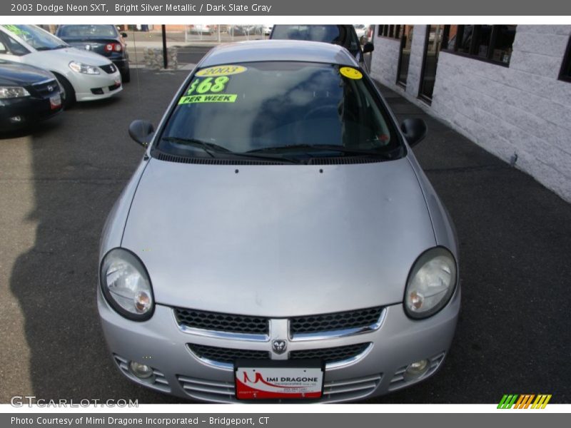 Bright Silver Metallic / Dark Slate Gray 2003 Dodge Neon SXT