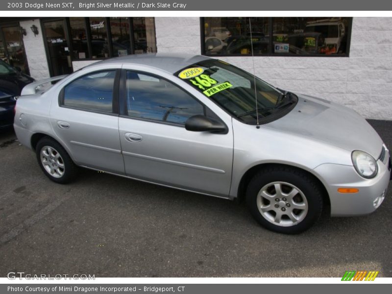 Bright Silver Metallic / Dark Slate Gray 2003 Dodge Neon SXT