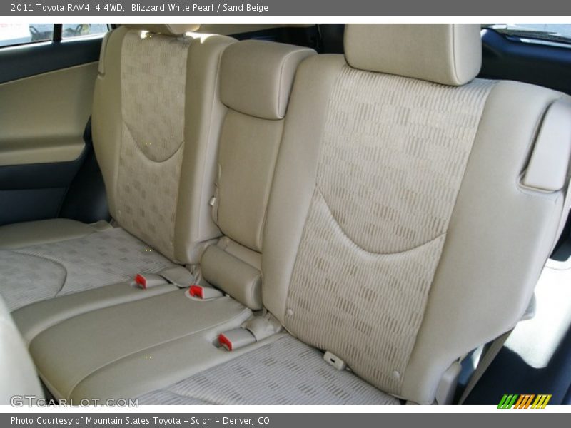Blizzard White Pearl / Sand Beige 2011 Toyota RAV4 I4 4WD