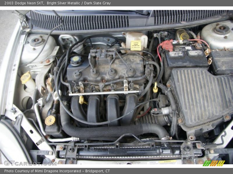 Bright Silver Metallic / Dark Slate Gray 2003 Dodge Neon SXT