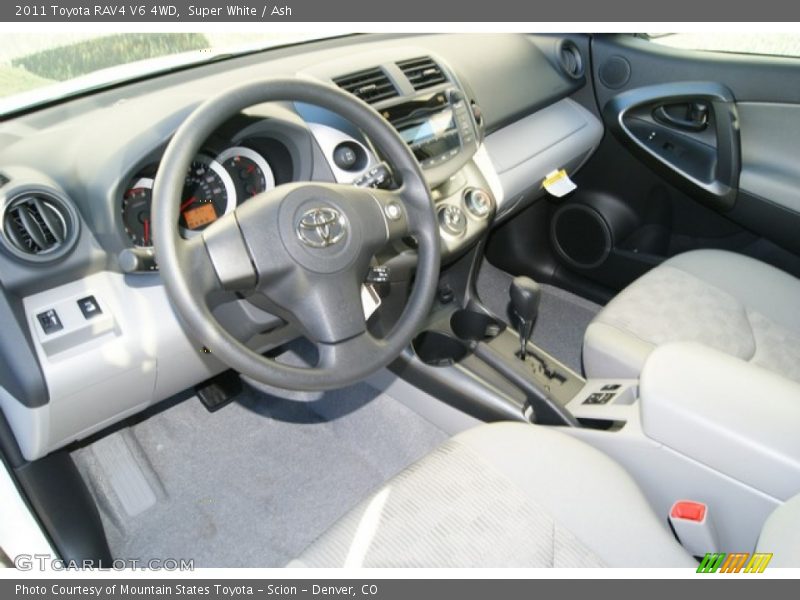 Super White / Ash 2011 Toyota RAV4 V6 4WD