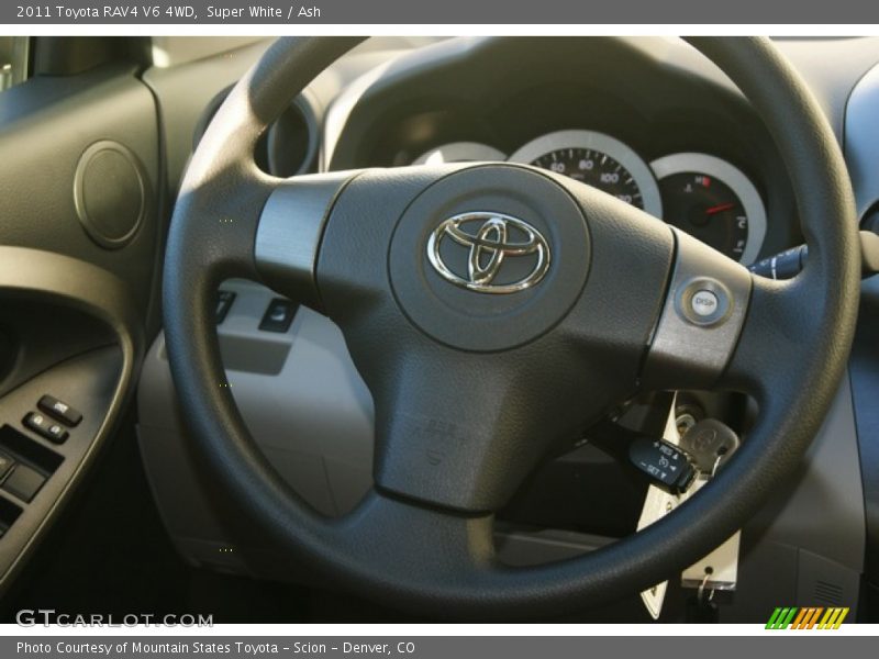 Super White / Ash 2011 Toyota RAV4 V6 4WD