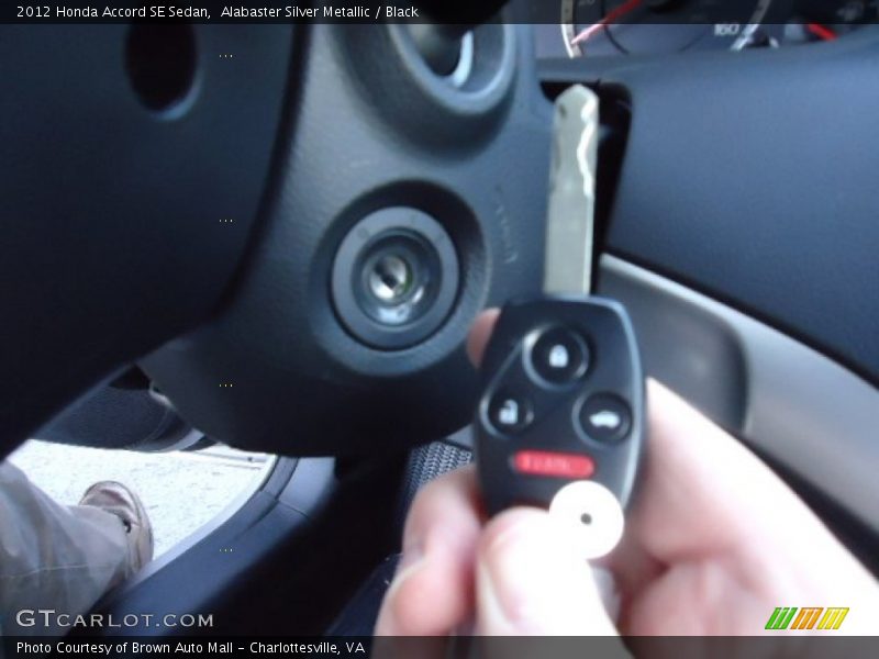 Keys of 2012 Accord SE Sedan