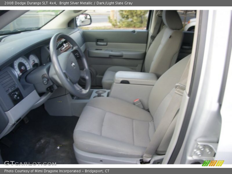 Bright Silver Metallic / Dark/Light Slate Gray 2008 Dodge Durango SLT 4x4