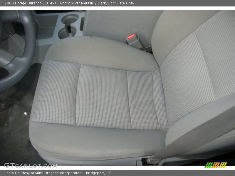 Bright Silver Metallic / Dark/Light Slate Gray 2008 Dodge Durango SLT 4x4