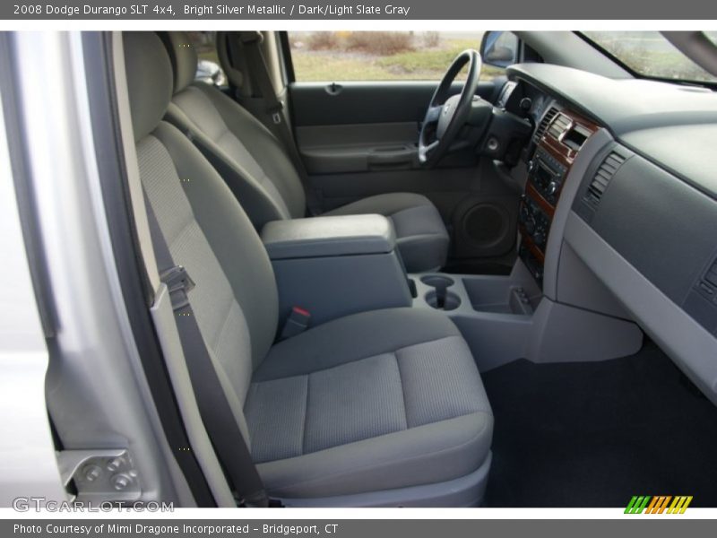 Bright Silver Metallic / Dark/Light Slate Gray 2008 Dodge Durango SLT 4x4
