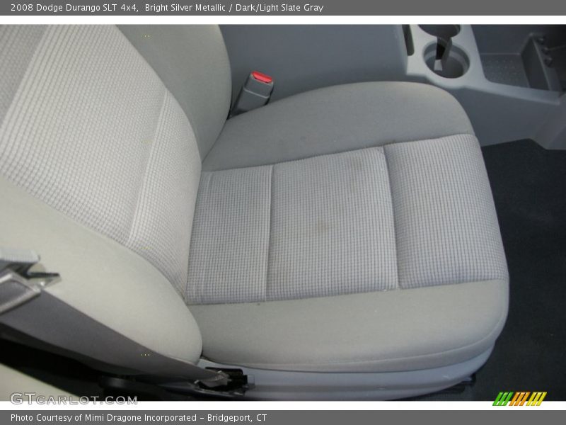 Bright Silver Metallic / Dark/Light Slate Gray 2008 Dodge Durango SLT 4x4