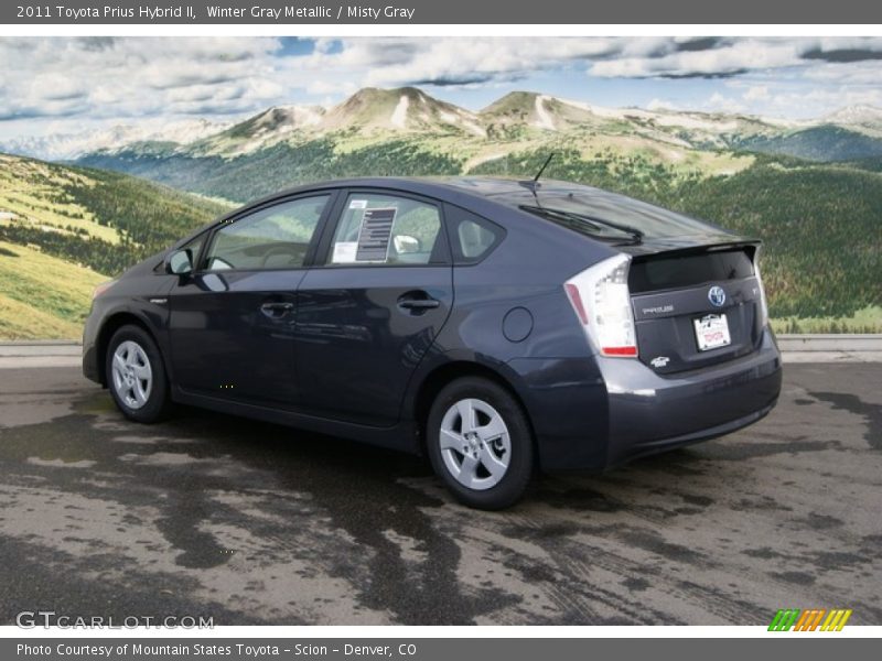 Winter Gray Metallic / Misty Gray 2011 Toyota Prius Hybrid II