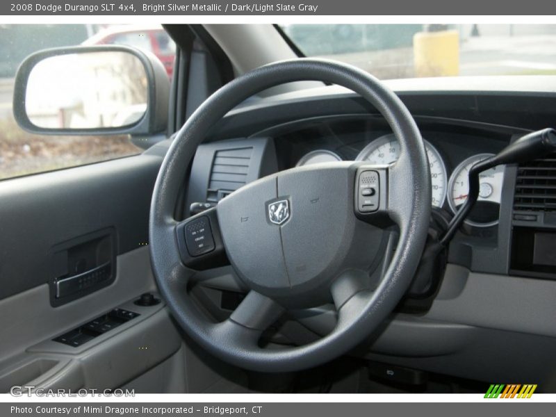Bright Silver Metallic / Dark/Light Slate Gray 2008 Dodge Durango SLT 4x4