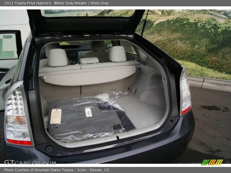 Winter Gray Metallic / Misty Gray 2011 Toyota Prius Hybrid II