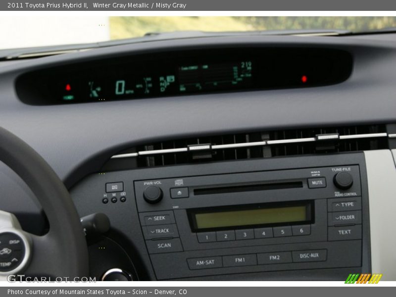 Winter Gray Metallic / Misty Gray 2011 Toyota Prius Hybrid II