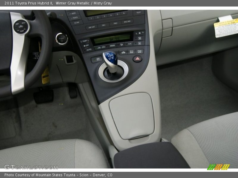 Winter Gray Metallic / Misty Gray 2011 Toyota Prius Hybrid II