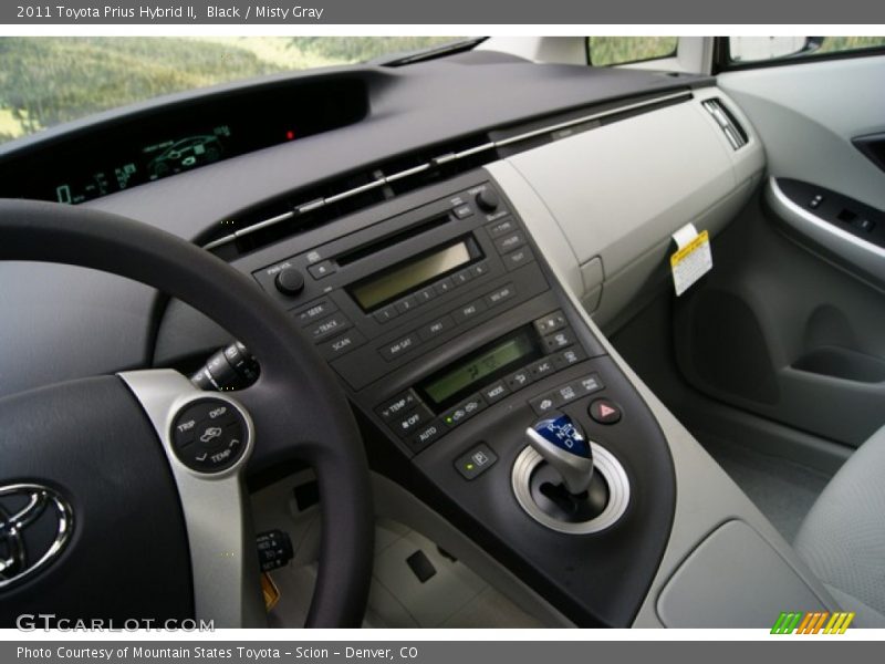 Black / Misty Gray 2011 Toyota Prius Hybrid II