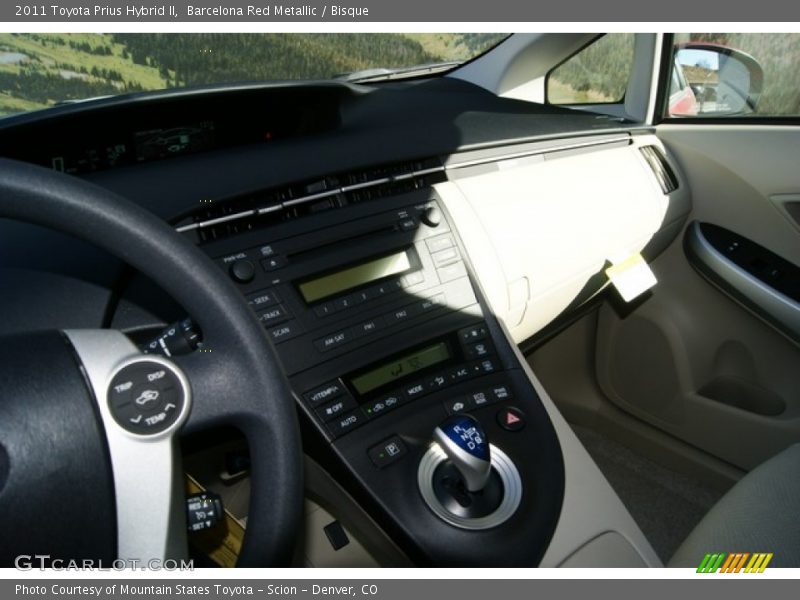 Barcelona Red Metallic / Bisque 2011 Toyota Prius Hybrid II