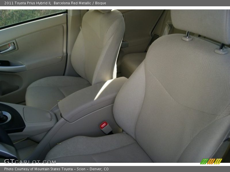 Barcelona Red Metallic / Bisque 2011 Toyota Prius Hybrid II