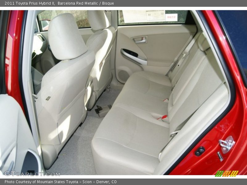 Barcelona Red Metallic / Bisque 2011 Toyota Prius Hybrid II