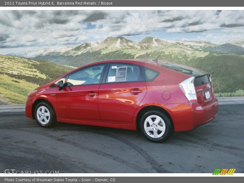  2011 Prius Hybrid II Barcelona Red Metallic