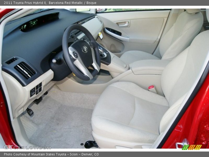  2011 Prius Hybrid II Bisque Interior