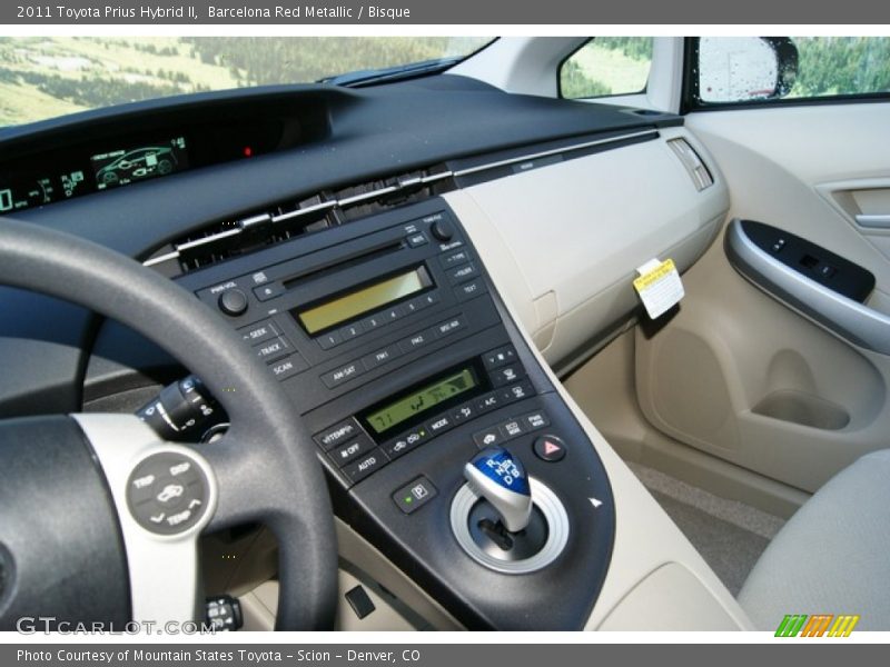 Controls of 2011 Prius Hybrid II