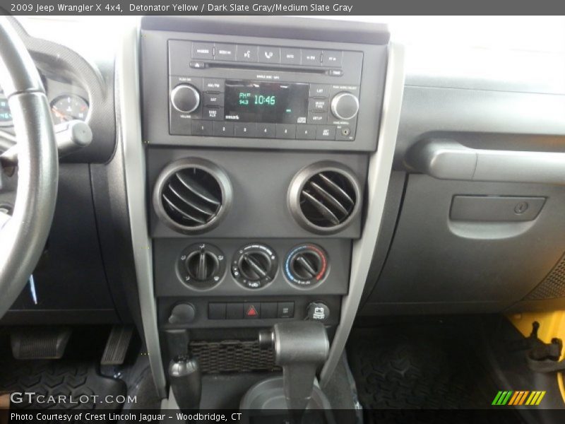 Detonator Yellow / Dark Slate Gray/Medium Slate Gray 2009 Jeep Wrangler X 4x4