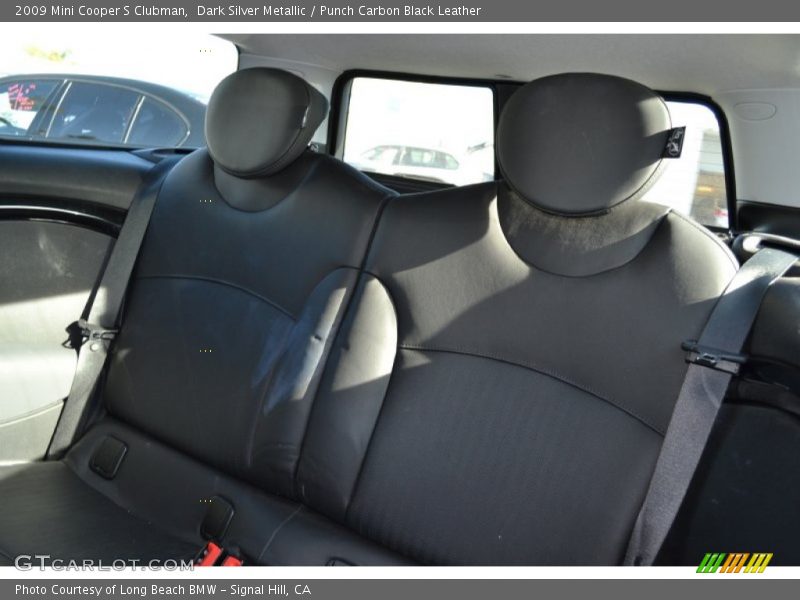Dark Silver Metallic / Punch Carbon Black Leather 2009 Mini Cooper S Clubman