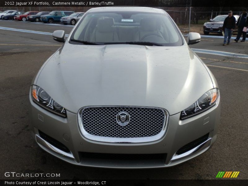 Cashmere Metallic / Barley/Truffle 2012 Jaguar XF Portfolio