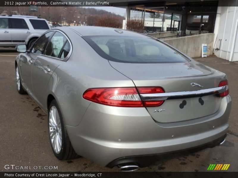 Cashmere Metallic / Barley/Truffle 2012 Jaguar XF Portfolio