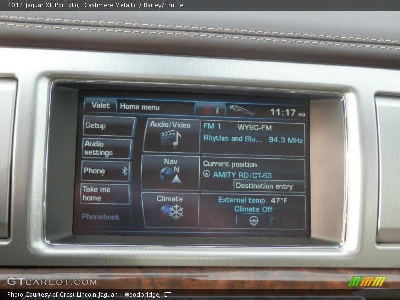 Cashmere Metallic / Barley/Truffle 2012 Jaguar XF Portfolio