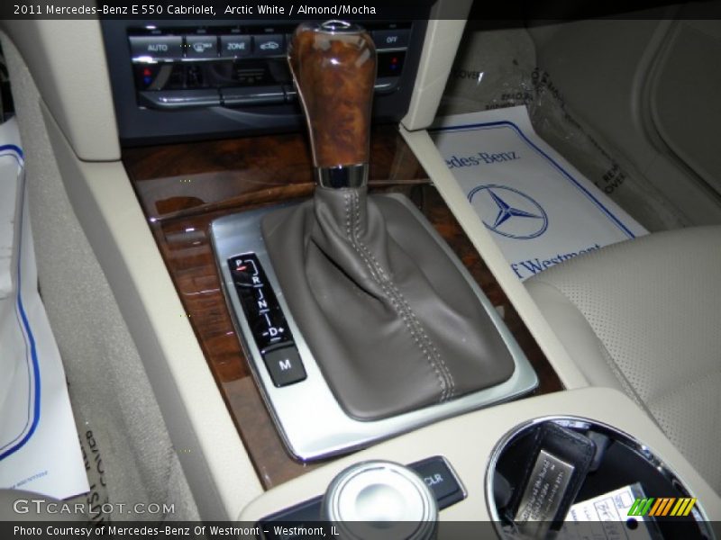 Arctic White / Almond/Mocha 2011 Mercedes-Benz E 550 Cabriolet