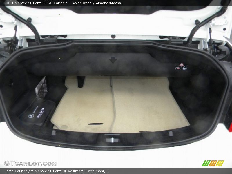 Arctic White / Almond/Mocha 2011 Mercedes-Benz E 550 Cabriolet