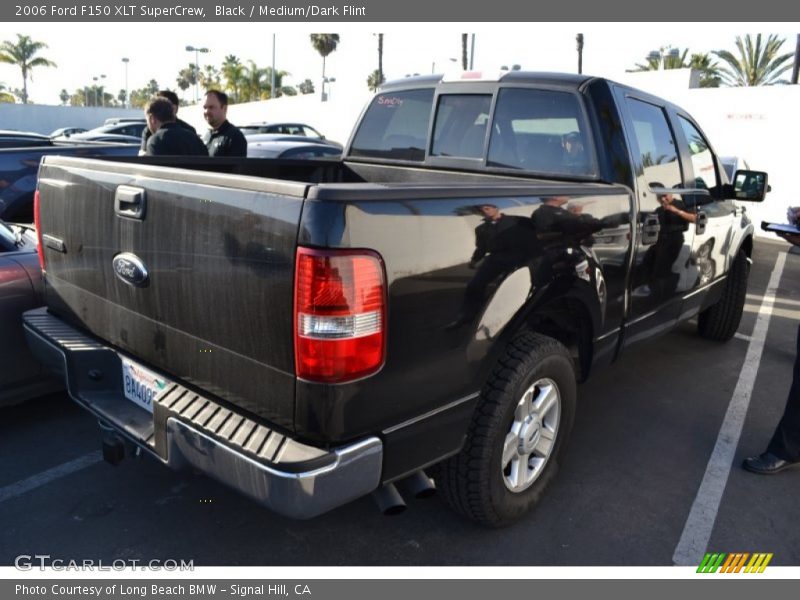 Black / Medium/Dark Flint 2006 Ford F150 XLT SuperCrew