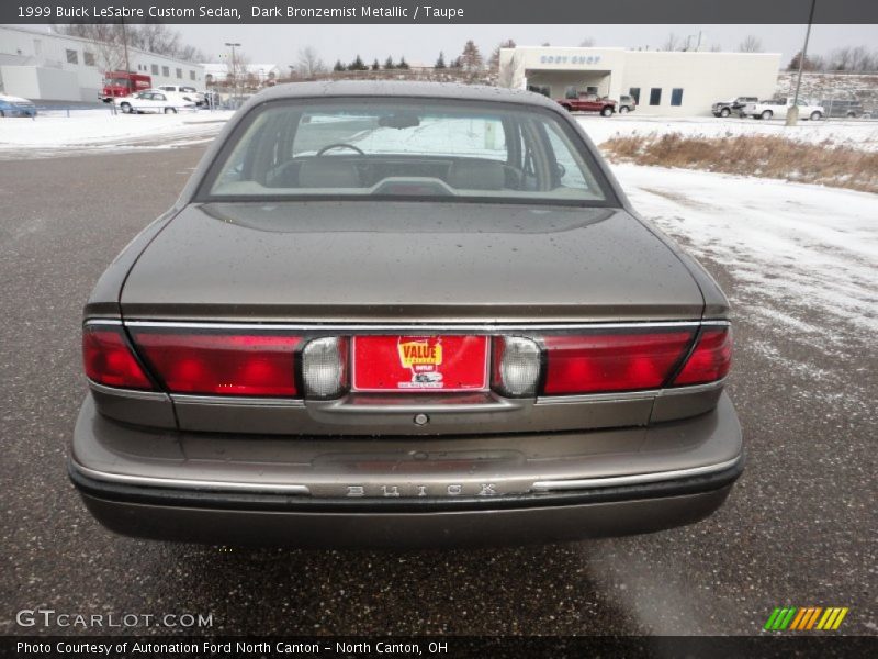 Dark Bronzemist Metallic / Taupe 1999 Buick LeSabre Custom Sedan