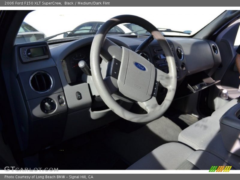 Black / Medium/Dark Flint 2006 Ford F150 XLT SuperCrew
