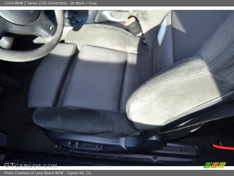 Jet Black / Grey 2004 BMW 3 Series 330i Convertible