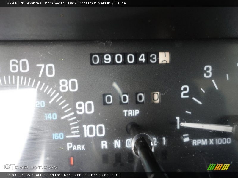 Dark Bronzemist Metallic / Taupe 1999 Buick LeSabre Custom Sedan