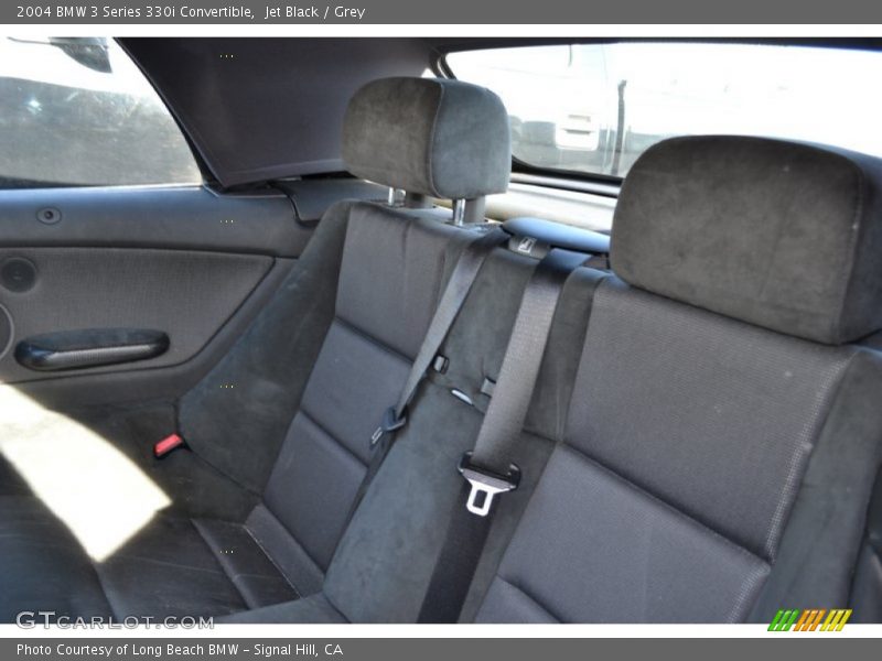 Jet Black / Grey 2004 BMW 3 Series 330i Convertible