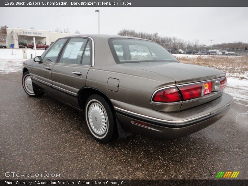 Dark Bronzemist Metallic / Taupe 1999 Buick LeSabre Custom Sedan