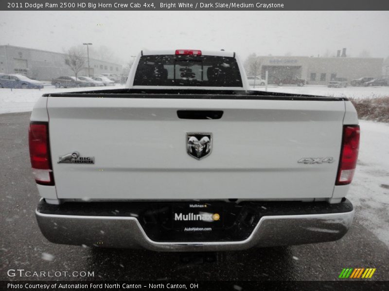 Bright White / Dark Slate/Medium Graystone 2011 Dodge Ram 2500 HD Big Horn Crew Cab 4x4
