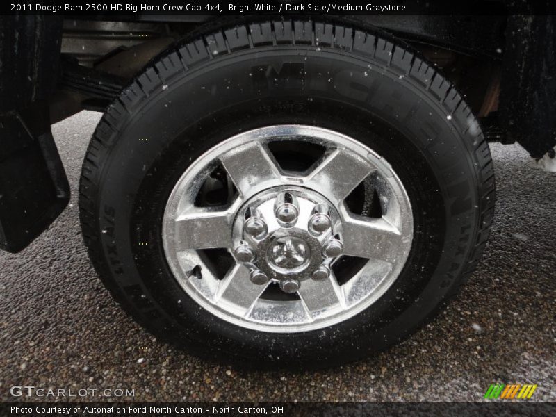 Bright White / Dark Slate/Medium Graystone 2011 Dodge Ram 2500 HD Big Horn Crew Cab 4x4